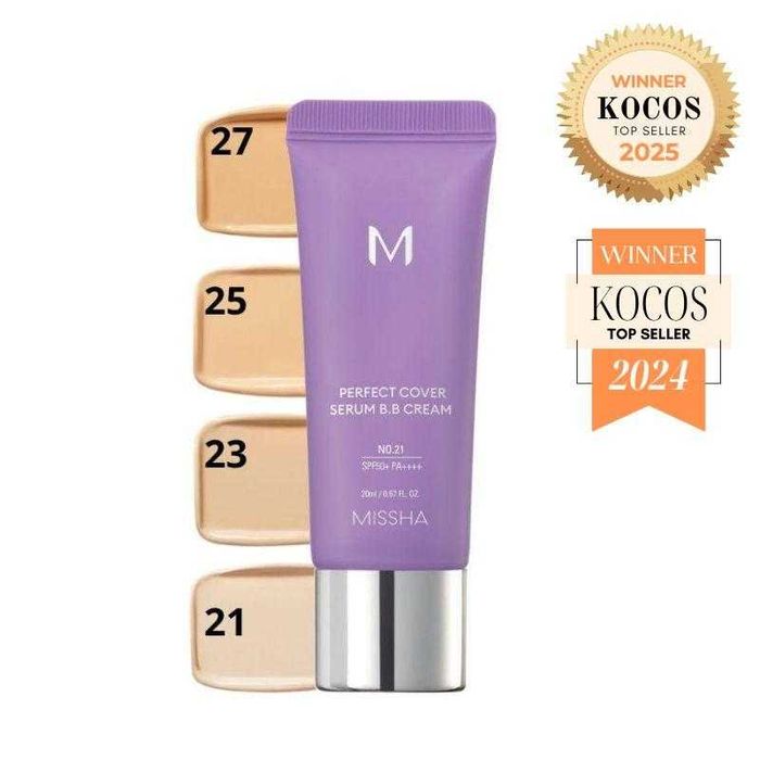 MISSHA M Perfect Cover Серум - BB Крем, 23.Natural Beige