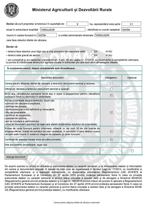 9 ha, agricol, extravilan, Targusor, Constanta, Contractul de arenda expira 31.12.2027