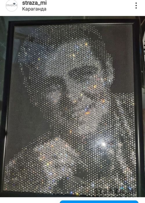 Портреты из страз