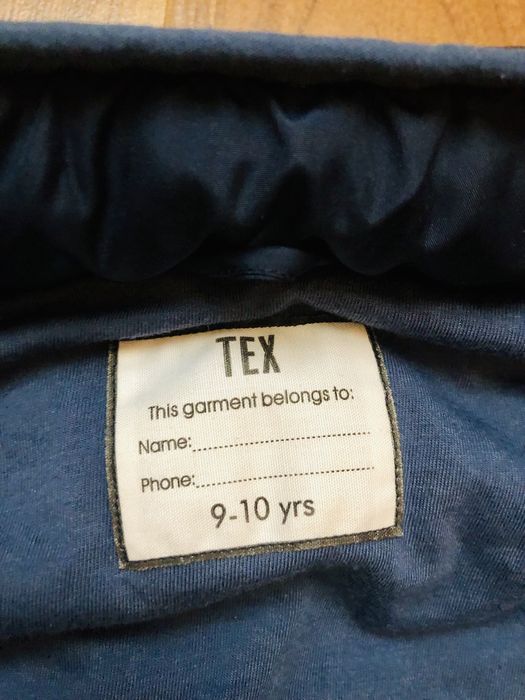 Vesta Tex, 9-10 ani, noua fara eticheta