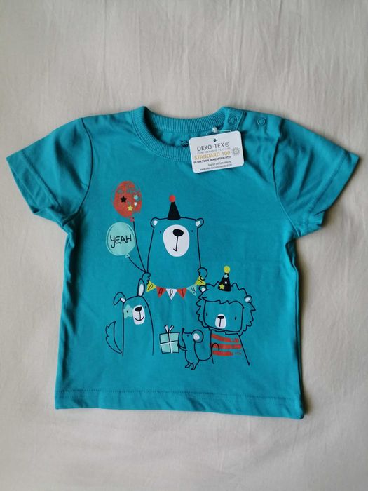 Нови летни дрешки с етикети за момче, H&M, Topomini, 1 1/2-2 г.