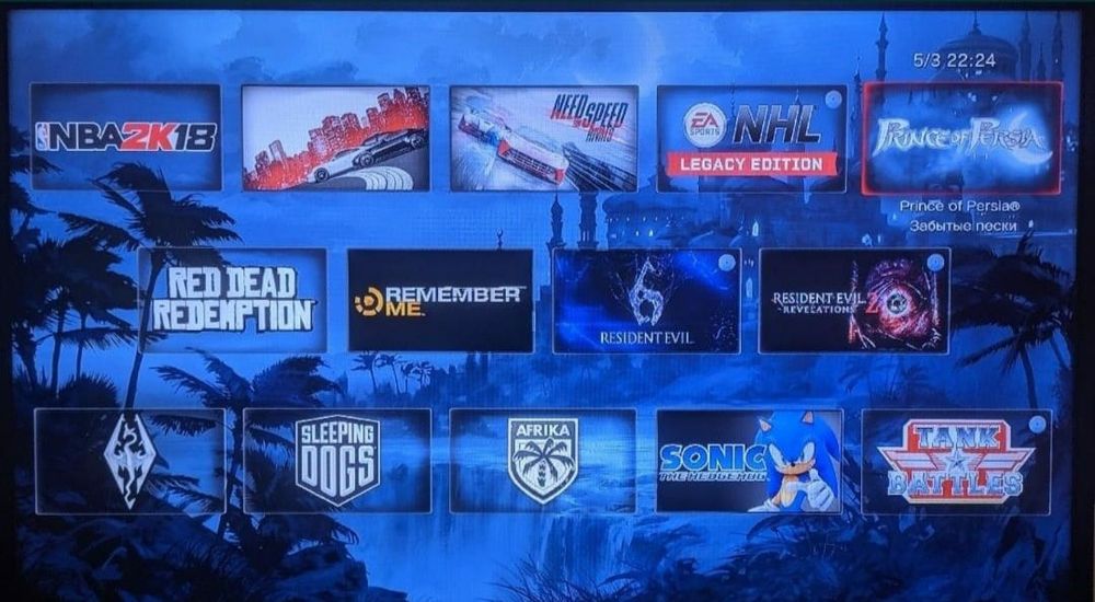 Продам  прошитую ps3 super slim