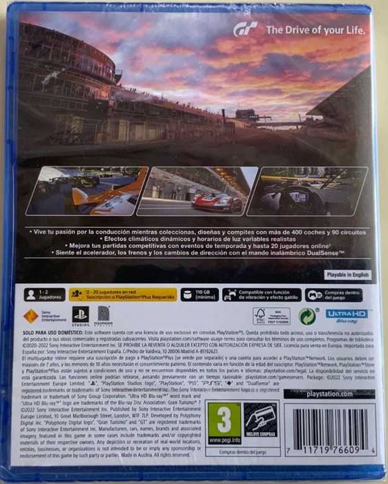 Игра Gran Turismo 7 - PS5