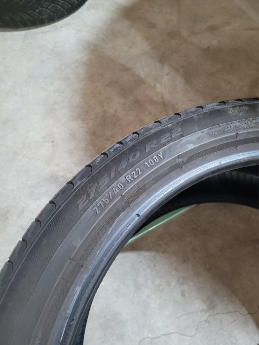 2 Anvelope de vară  275 40 r22 Pirelii