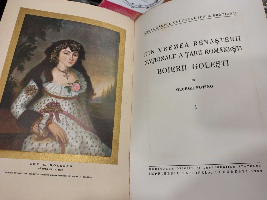 Carte "Boierii Golești" 4 vol