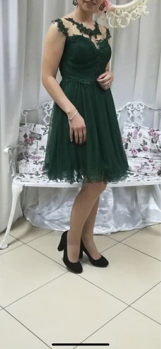 Rochie verde marimea 40
