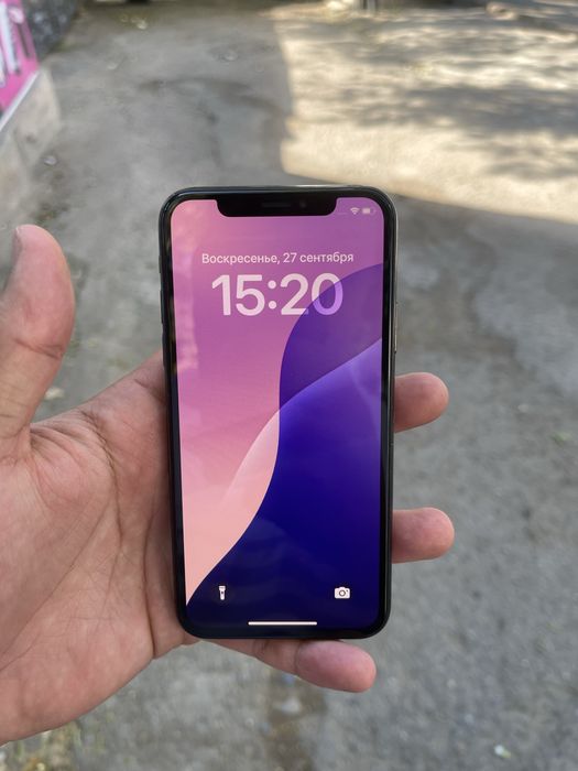 Iphone X в средном состоние