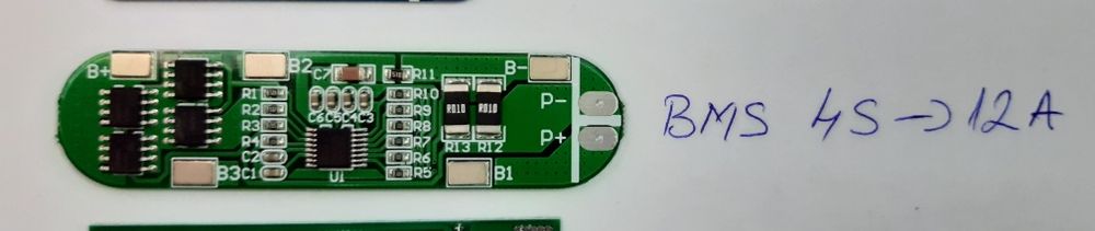 BMS 4S 5S 6S Modul Protectie Incarcare 18650 4x18650 5x18650 6x18650