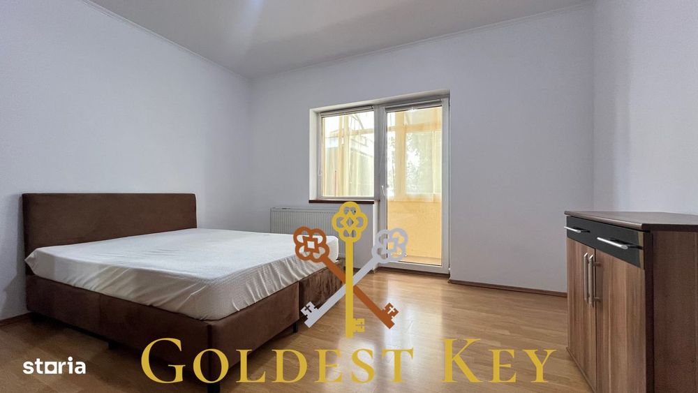 Apartament spatios cu 2 dormitoare, balcon, terasa si parcare!