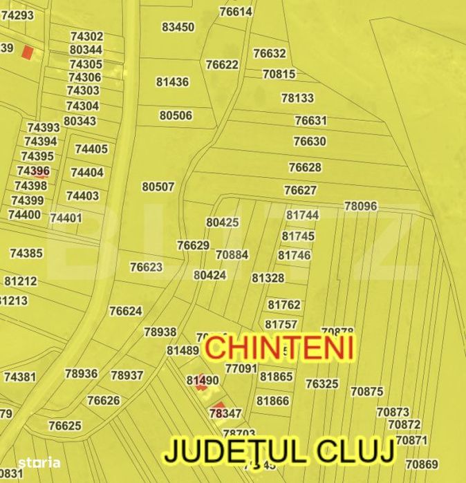 De vanzare teren Deusu, dupa lacurile din Chinteni
