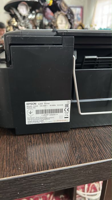 Принтер epson L222 , полностью в рабочем состояний.