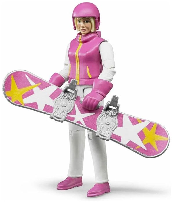 Bruder фигурка сноубордистка