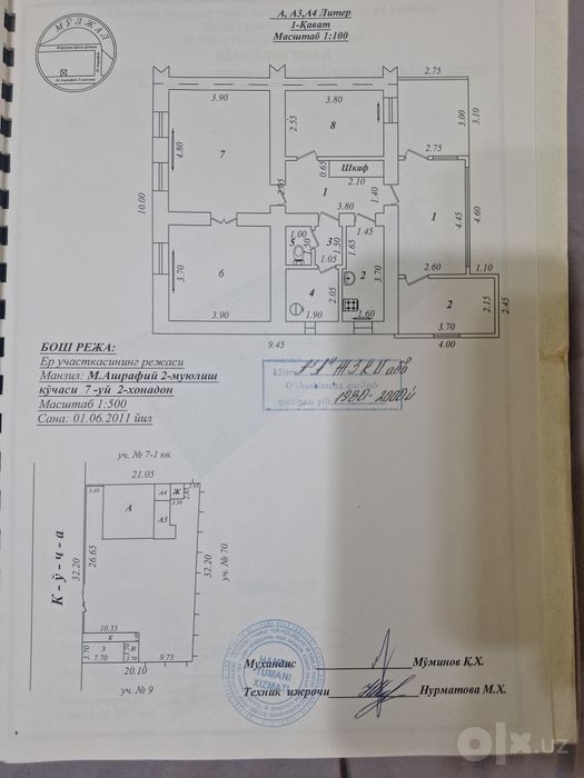 Продаётся дом на земельном участке площадью 662 кв.м