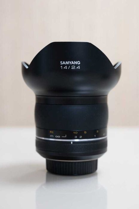 Vand obiectiv Samyang XP 14mm f/2.4, montura Nikon F