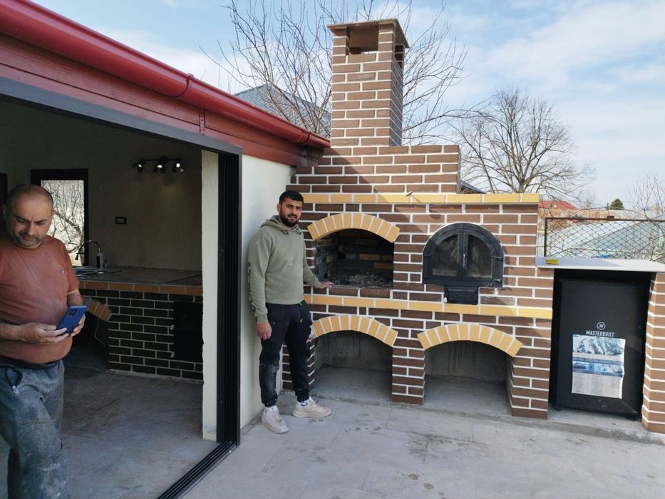 Grătar de grădină aparent