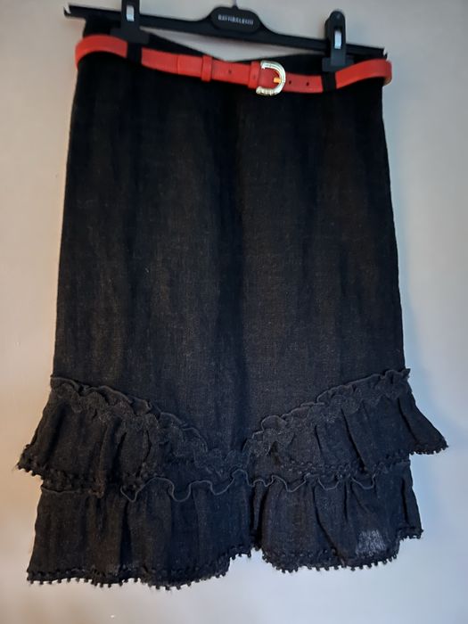 Пола с ламена нишка цвят графит