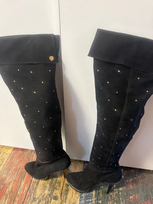 Cizme damă piele intoarsa