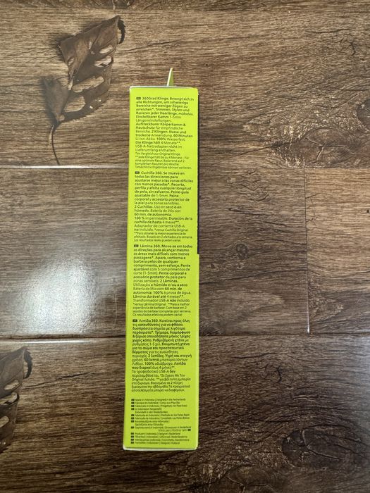 Aparat de barbierit Philips OneBlade 360 nou sigilat original+2 capete