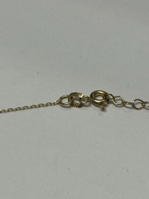 златен дамски синджир със сърце 2.34гр 14к 585