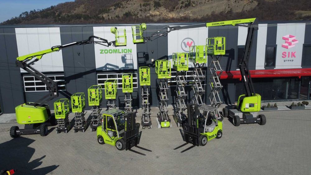 Nacele electrice si diesele Zoomlion