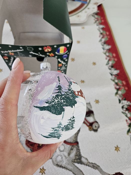 Glob sticla Crăciun
