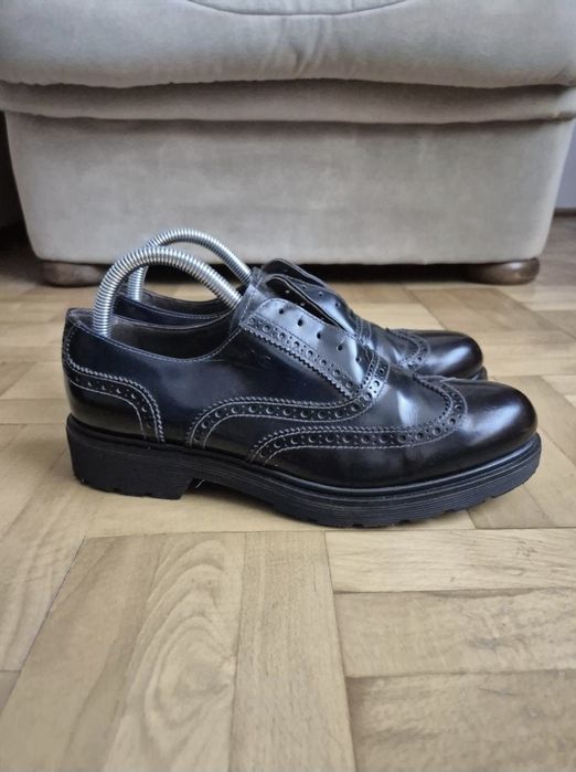 Pantofi Brogue Platformă, NeroGiardini, Premium, Damă - 39