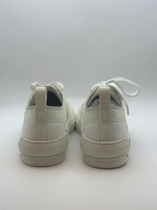 Dior B23 Low Top White Sneakers