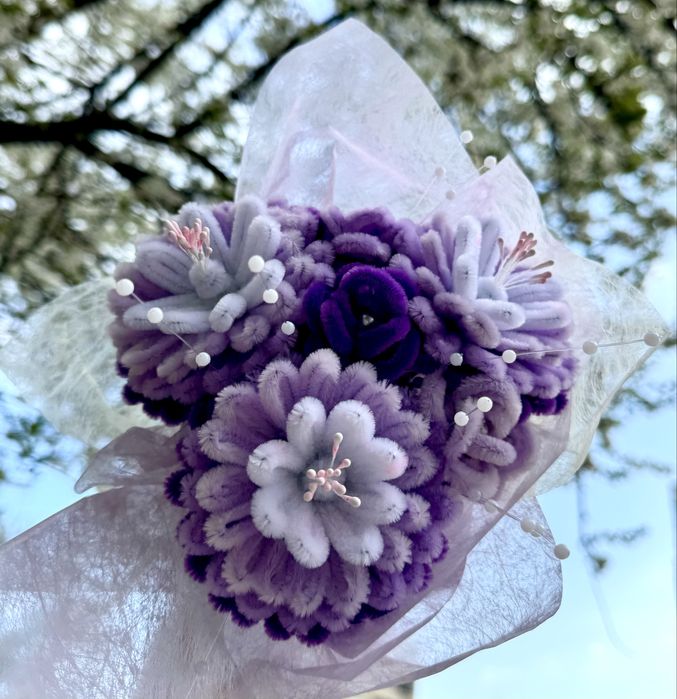 Ръчно направени цветя