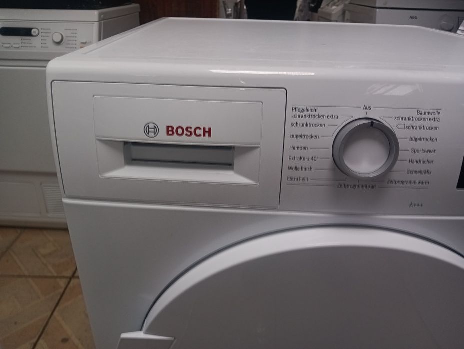 Сушилня с термопомпа Бош Bosch Serie 6 A+++ 8кг 2 години гаранция!