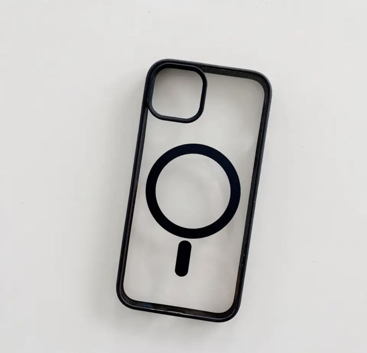 Iphone 14/15/16E/PRO/MAX/PLUS Husa Compac Cerc Magsafe Margine TPU