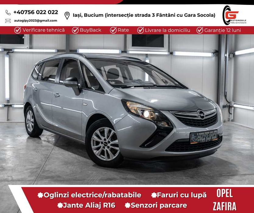 OPEL ZAFIRA 7Locuri Fab2015 Diesel Xenon Navi Climatronic Scaune sport