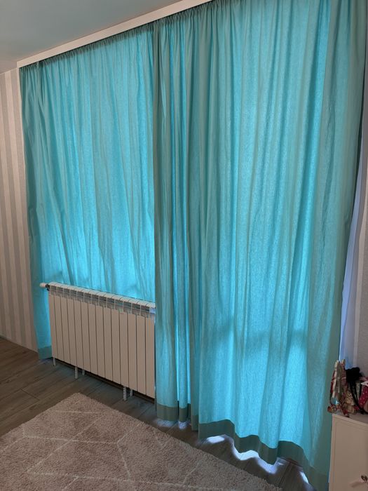 Пердета 2 бр + подарък тънко перде