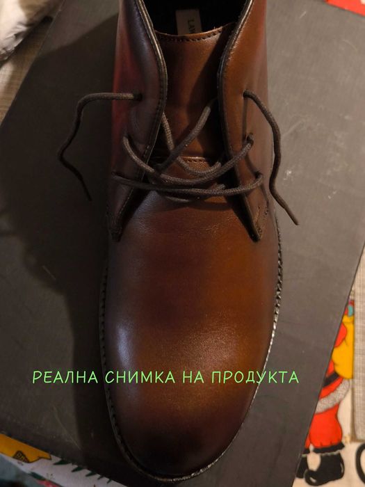 Мъжки боти Lawrence Grey (Ню Йорк) N45. Естествена кожа, топъл хастар.