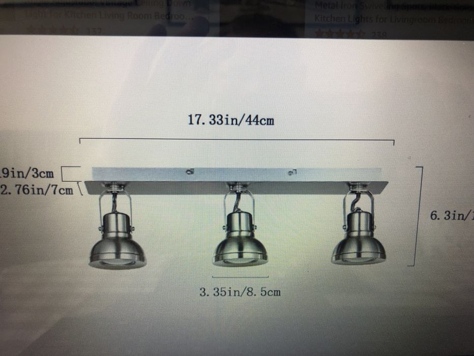 Лед лампа за таван