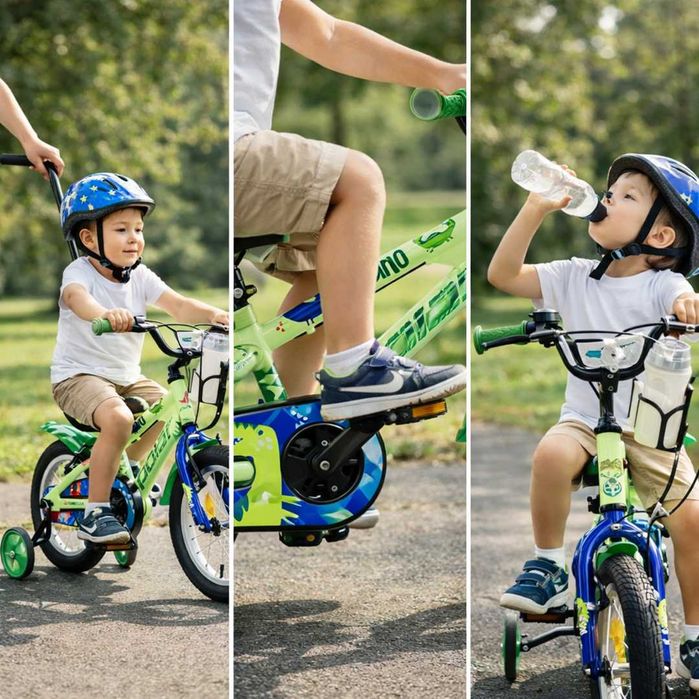 Детски велосипед Polar Junior 14" – Police / Icecream / Dino