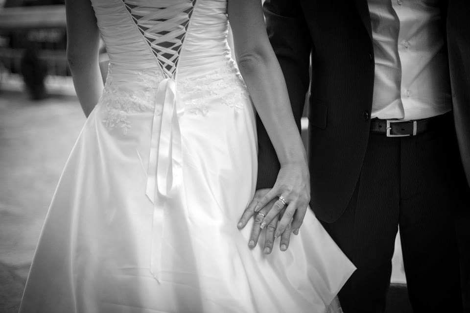 Булчинска рокля от две части