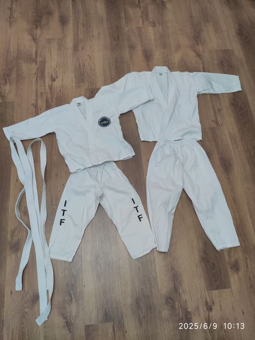 Кимоно/форма для айкидо, Таэквандо на 5 и 7-8 лет