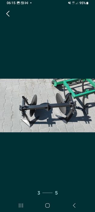 Prasitoare cu bilon cartofi 1 rand pentru motocultor