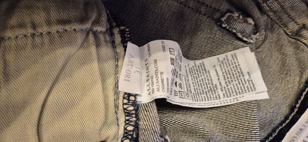 Мъжки Дънки All Saints W31 L32