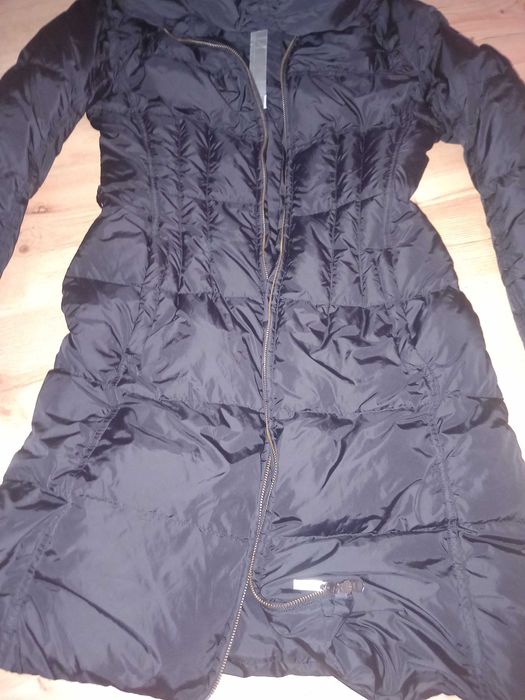 Яке, размер M, дълго, с качулка
