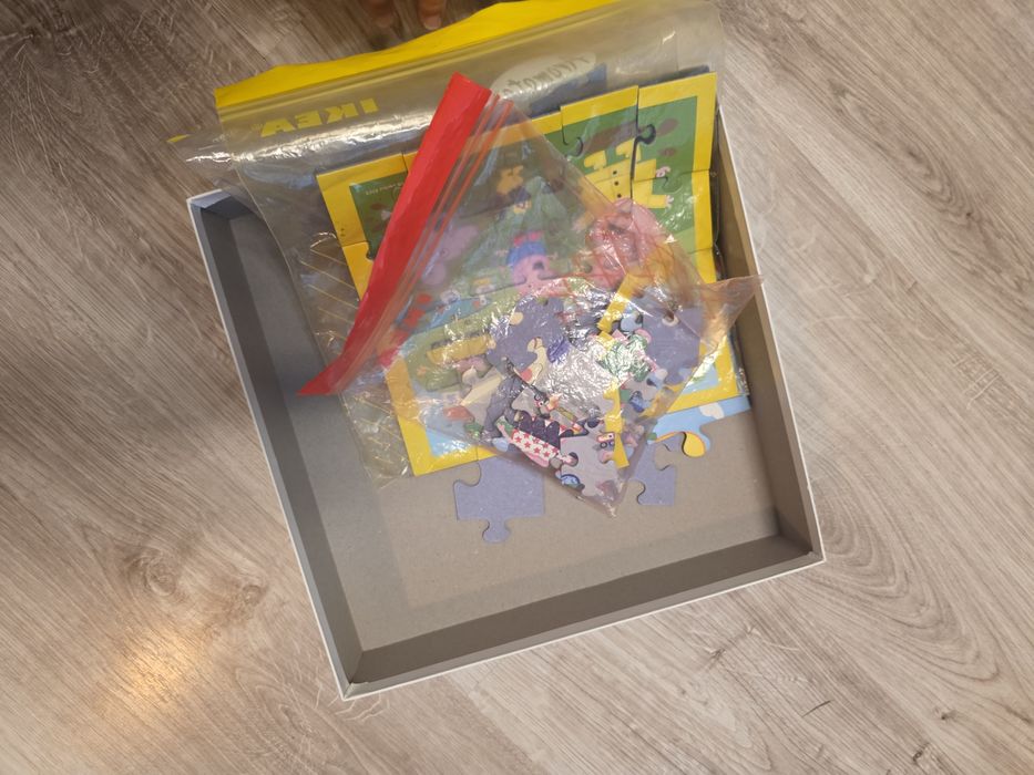 Set 3 Puzzle-uri Peppa Pig Trefl + 1 Puzzle Bonus