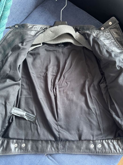 Geacă de piele naturală mărimea L