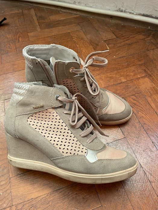 Оригинални дамски спортни обувки на марките Геокс, Тамарис и Пума, 38