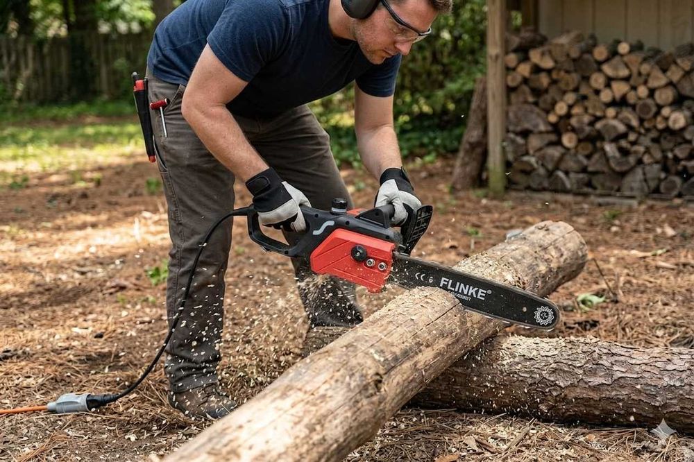 Drujba electrica 3200W lama 40 cm ungere automata