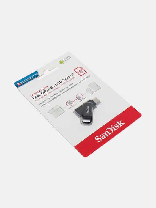 Флешкa SanDisk Ultra Dual Drive Go USB Type-c до 512гб