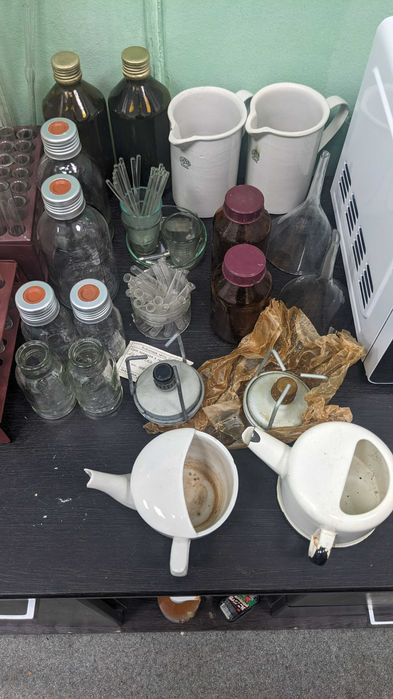 стеклянная химическая посуда