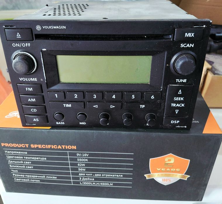 Магнитофон на пассат Б5+