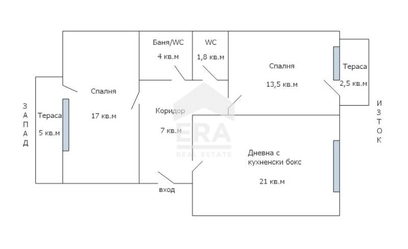 Продава се Тристаен апартамент в Варна, Лятно кино Тракия - 98 кв.м за 1296 €/кв.м - Снимка #7