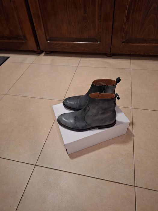 Ghete barbati,din piele,made in Portugalia,marimea 41!
