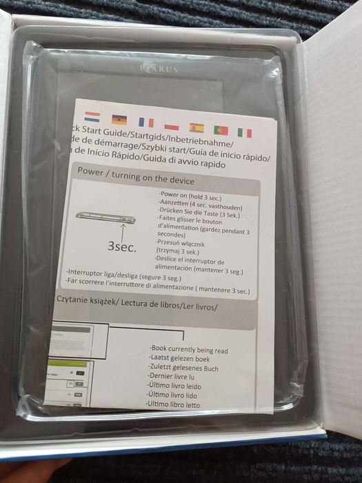 Електронен четец, e-reader ICARUS Omnia